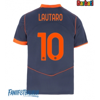 Inter Milan Lautaro Martinez #10 Tricou Fotbal Replică 2025-26 Barbati Treilea
